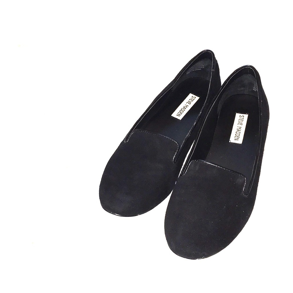 Steve Madden Black Loafers